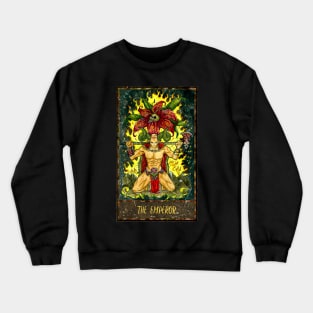 The Emperor. Magic Gate Tarot Card Design. Crewneck Sweatshirt